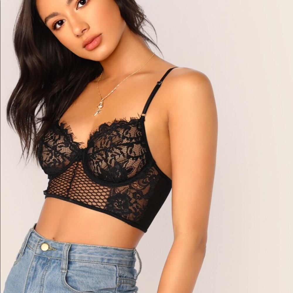 Lace Bra Top - Picture 2 of 5